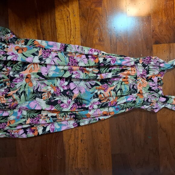 Floral Tripocal Roxy ankle length Dress - Picture 6 of 9
